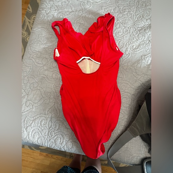 Red Swimsuit by Ralph Lauren - Picture 2 of 2